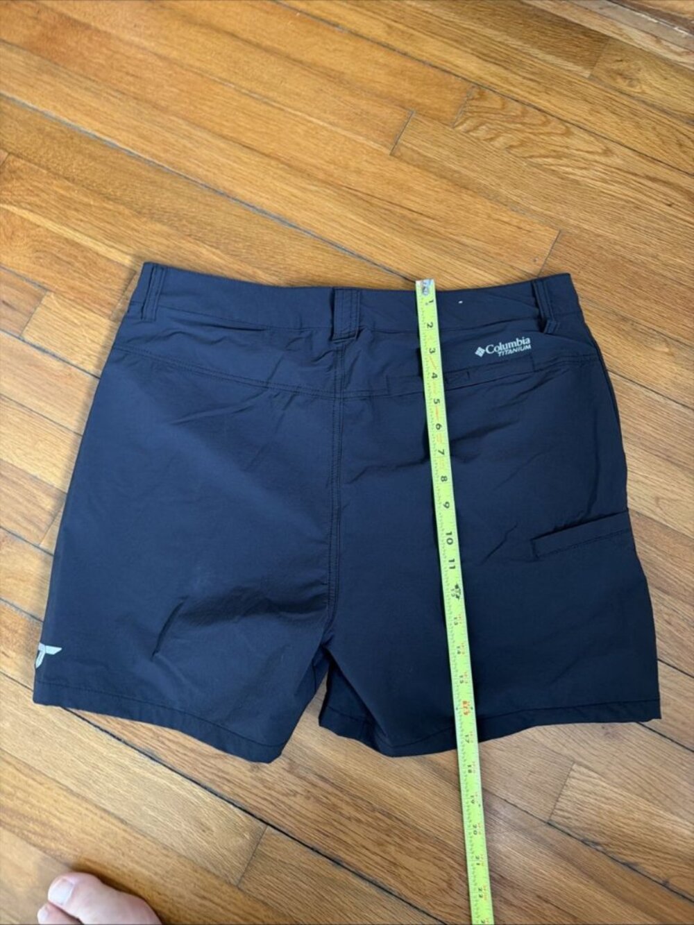 Columbia Summit Valley Shorts II Titanium Women's Black Stretch Pockets 14(P3) - Picture 6 of 7